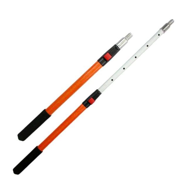 Button Lock Aluminum Extension Pole